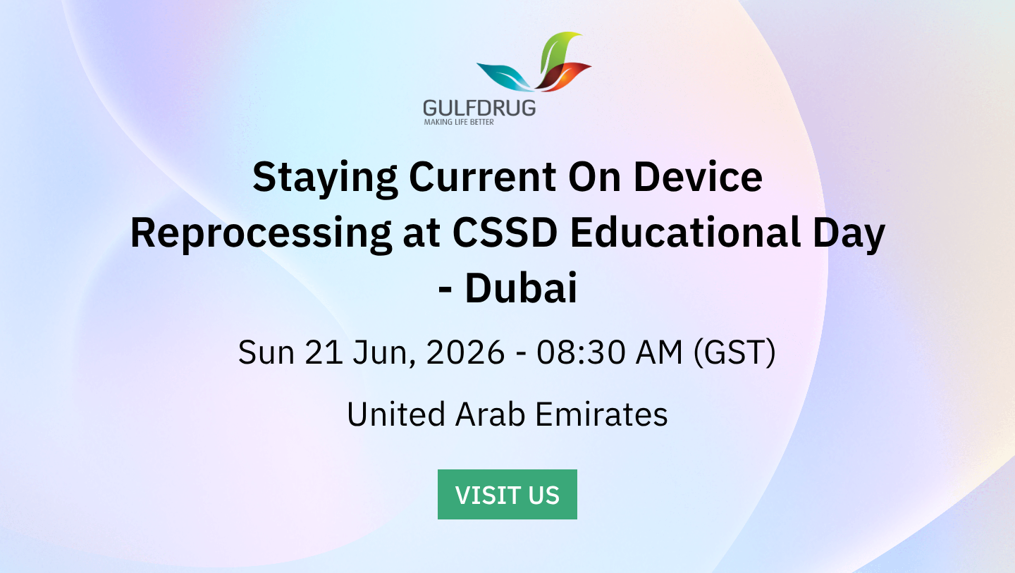Staying Current On Device Reprocessing at CSSD Educational Day - Dubai